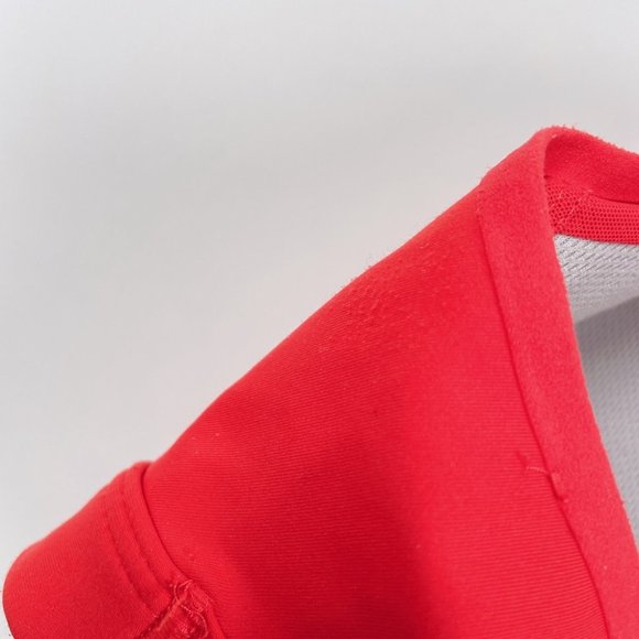 Reebok Red PlayDry Cross Back Mesh Full Support Size S - Picture 9 of 11